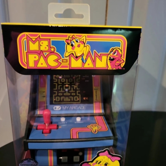 My Arcade/Ms Pac-Man Micro Player Arcade Machine 7" - Picture 1 of 4